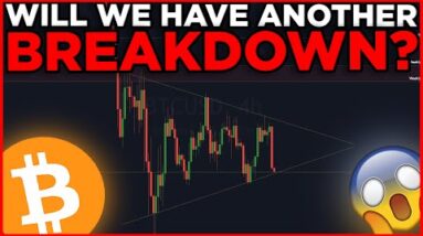 WARNING: BITCOIN IS ABOUT TO BREAK DOWN ON THIS HUGE PATTERN!!!!