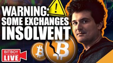 WARNING: Crypto Exchanges In DANGER (EVERYONE IS BANKRUPT)