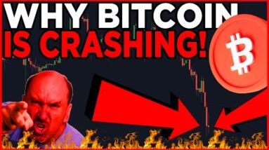 WHY IS BITCOIN CRASHING!?! THIS IS THE NEXT LEVEL OF MAJOR SUPPORT!!