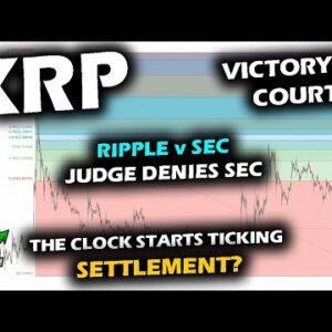 AWESOME WIN for Ripple in the SEC Lawsuit Gives Good News to Start the Clock for XRP Clarity