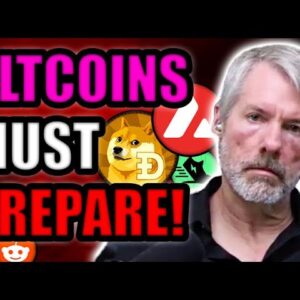 FINAL FATE of ALTCOIN MARKET SHOULD BE THIS! 🚨 (Michael Saylor on Crypto Regulations)