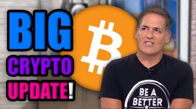 BIG NEWS FOR CRYPTOCURRENCY MAKES ME SO HAPPY! (Mark Cuban STILL Bullish)