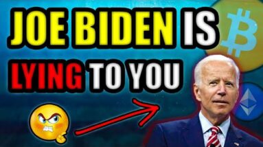 Joe Biden's BIGGEST LIE EVER! Inflation & Economy MANIPULATION! [Bitcoin & Ethereum SURGE]