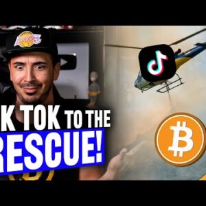 Can TikTok BAIL OUT BITCOIN?? (Crypto Rejection High)