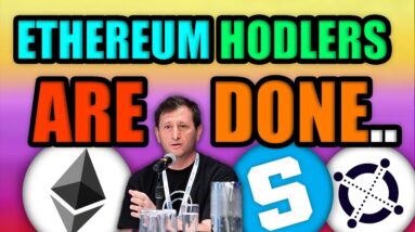 ETHEREUM HODLERS…GET READY FOR MARKET HELL | CRYPTO NEWS