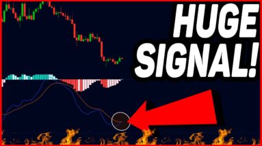 HUGE BITCOIN SIGNAL FLASHING!! (must watch)