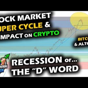 Super Cycle of the Stock Market, Impacts on Bitcoin Price Chart, Altcoin Market, Recession Worries