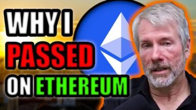 Michael Saylor COMES CLEAN about Ethereum 🤯