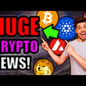 OMG... Big Crypto News Today! (Cardano, Bitcoin, Ethereum, & More)