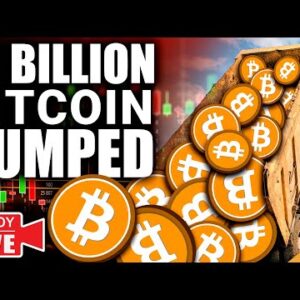 1 BILLION DOLLARS WORTH OF BITCOIN DUMPED!! (XRP Holders Pushed To The SIDELINES)