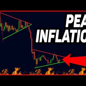 PEAK INFLATION IS HERE!! *Bitcoin preparing for a large move!*