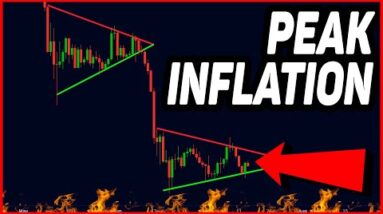 PEAK INFLATION IS HERE!! *Bitcoin preparing for a large move!*