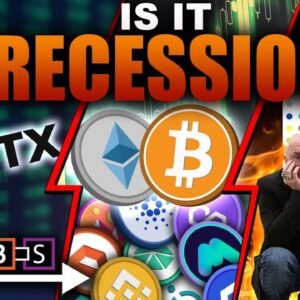 RECESSION OR NOT? + GDP TANKS WHILE BITCOIN RALLIES