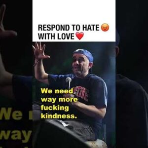 Respond to hate 😠 with love 🧡