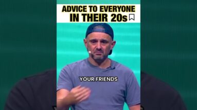 Advice to everyone in their 20s.