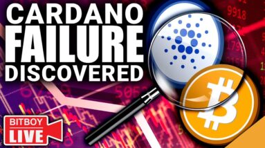 Bitcoin Falls by 550 Million (Cardano Failure Discovered)