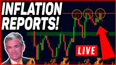 🚨LIVE: US INFLATION REPORTS!! Bitcoin Pump Incoming?