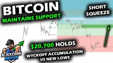 LOOKING FOR RECOVERY Bitcoin Price Chart Holds Support for Short Squeeze Scenario, Wyckoff Alternate