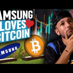 Samsung's MAJOR Bitcoin Bid!? (ANKR Shocks DeFi)