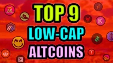 Top 9 LOW-CAP Altcoins BIG POTENTIAL | Best Cryptocurrency Investments (RIGHT NOW)?