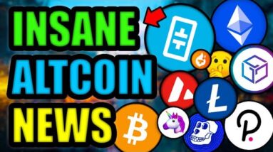 8 ALTCOINS 👉 INSANE CRYPTO NEWS! [Gala, Polkadot, Theta] + Ethereum Merge in 7 DAYS!