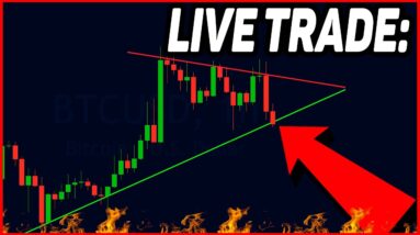 ANOTHER BITCOIN CRASH HAPPENING NOW!!!!?!? [ live trading ]