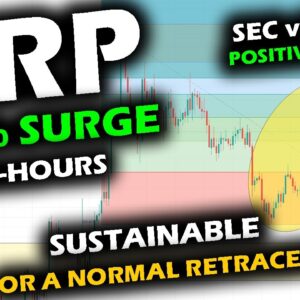 SUDDEN RISE FOR XRP PRICE CHART as POSITIVE News in SEC v Ripple Gets Released, Retrace vs Breakout