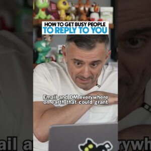 How to get busy people to reply #shorts #garyvee