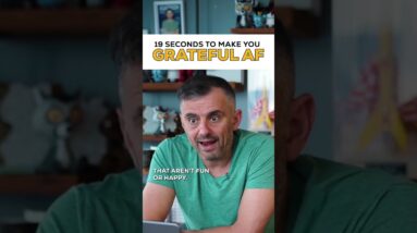 How to practice gratitude 💙 #shorts #garyvee