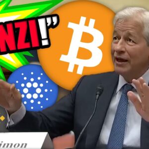 Jamie Dimon: Do NOT Buy Bitcoin or Cryptocurrency... (XRP & CARDANO NEWS)