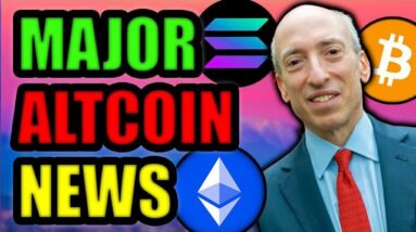 SOLANA (CRYPTO) HAS NEVER DONE THIS BEFORE… Bitcoin & Ethereum Merge MAJOR NEWS!