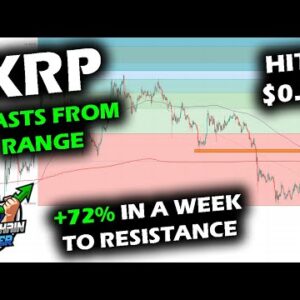 XRP Price Chart Surges to Hit $0.56 with Sign of Strength, Meets 200 Day and Week Moving Average