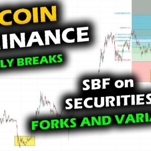 BITCOIN DOMINANCE BREAKS DOWN, Crypto Securities, Forks and Variants by SBF, Ethereum, XRP Next Week