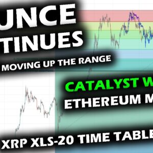 CATALYST NEARS as Price Keeps Rising for Bitcoin Price Chart, Ethereum Merge 2-Days, XRP XLS20 Delay