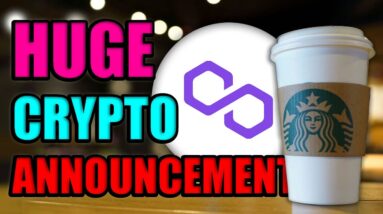 Starbucks JUST Released The Cryptocurrency Bulls!!! (Polygon & ETH Merge)