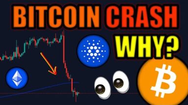 *THIS* is why Bitcoin & Ethereum are CRASHING! + Cardano, Solana, & Crypto News