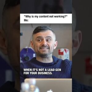 Might be time to actually think “what’s in it for them” when you make content #shorts #garyvee