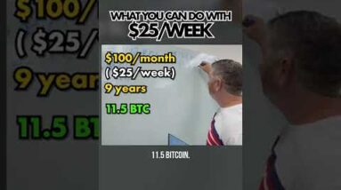 What Can You Do With $25 Per Day?