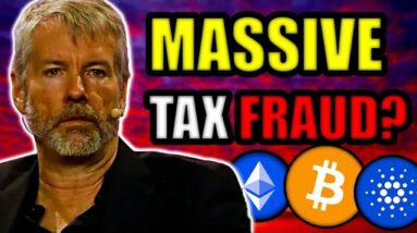 Bitcoin & Ethereum BIG NEWS! Michael Saylor TAX FRAUD? Ticketmaster NFTs! Cardano Exchange Listing!