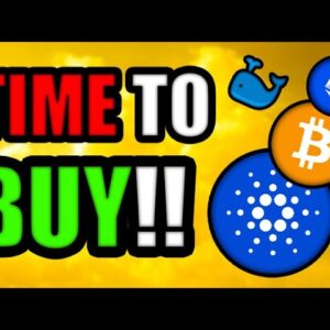 Cryptocurrency Holders 👉 TIME TO BUY? (Cardano, Ethereum, & Bitcoin)