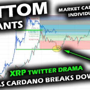 Market Bottom vs Specific Altcoin Bottom vs Bitcoin Bottom, XRP Cardano Drama, ADA Appears Broken