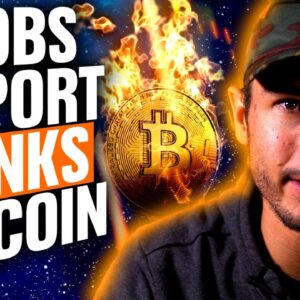 Bitcoin PLUMMETS After Jobs Report (Citigroup JUMPS into Crypto)