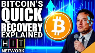 Bitcoin's QUICK Recovery Explained (Elon Musk in Trouble?)