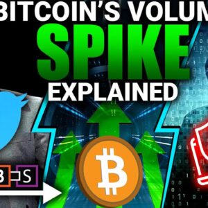 Bitcoin’s Volume SPIKE Explained (Elon FORCED to Buy Twitter?)