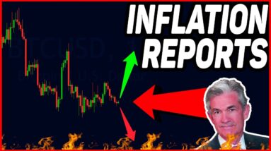 🚨LIVE: US INFLATION REPORTS!! Bitcoin DUMP Incoming?