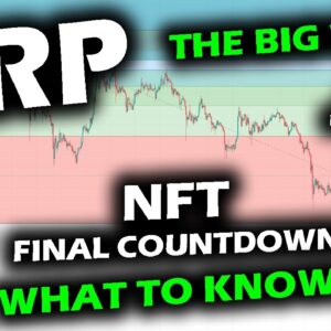 XRP BIG MOMENT NEARS as NFT Countdown Ticks, NFTS WHAT TO KNOW, Bitcoin and Altcoin Market Pop Up