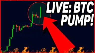 LIVE: BITCOIN BULLISH RETEST!! [get ready for this]