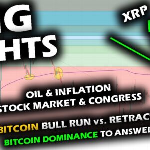 XRP Resistance, Bitcoin Dominance Teeters, Bull vs Retrace, Congress to Sell, Oil Retest Inflation