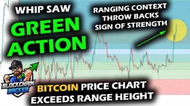 BREAKS TOP OF RANGE, Bitcoin Pushes for SIGN OF STRENGTH, Altcoin Market Throw Back Needs More Juice