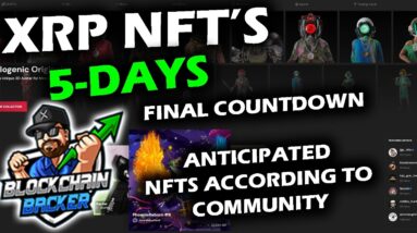 COUNTDOWN to 5-DAYS as XRP NFTs NEAR, Anticipated NFTs by the XRP Community